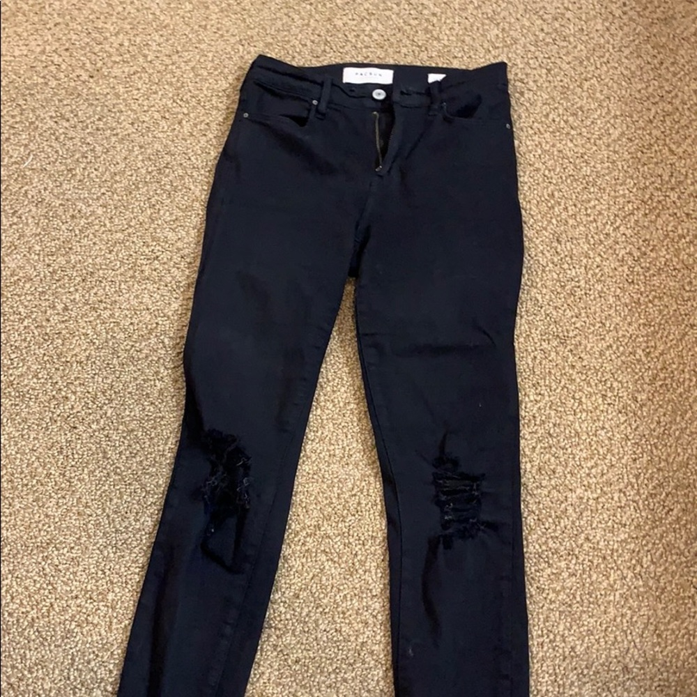 Pacsun High Rise jegging black denim